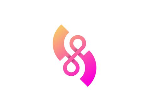 Letter S Infinity Logo, branding, brand identity :: Behance