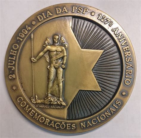 Medalha Dia Da Psp Comemora Es Nacionais Filatelia Do Chiado