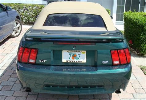 Tropic Green 2003 Ford Mustang Gt Convertible Photo Detail