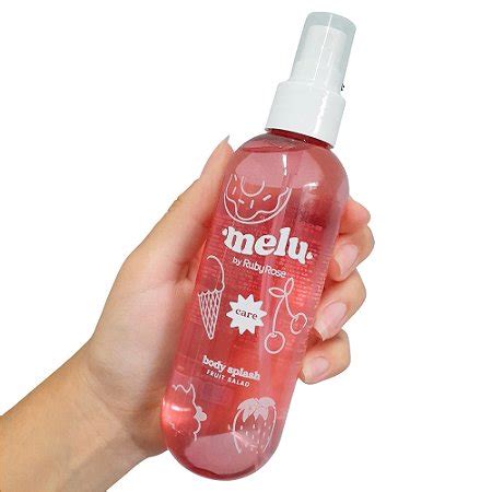 Desodorante Body Splash Fruit Salad Melu Ruby Rose Atacado Virtual