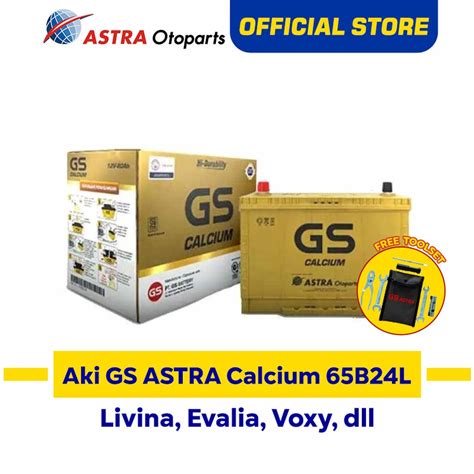 Jual Gs Astra Calcium B L Aki Untuk Mobil Honda City Nissan Livina