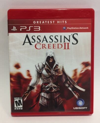 Assassin S Creed Ii 2 Ps3 Black Label Sony Playstation 3 2009 Complete Cib Ebay