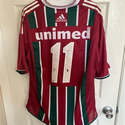 Fluminense Soccer Jersey Size Large #Fluminense... - Depop