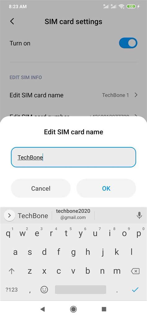 How To Change Name Of Sim Card Xiaomi Manual Techbone