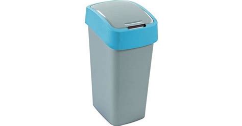 Curver Pacific Flip Waste Bin For Segregation Tilting 50L Blue