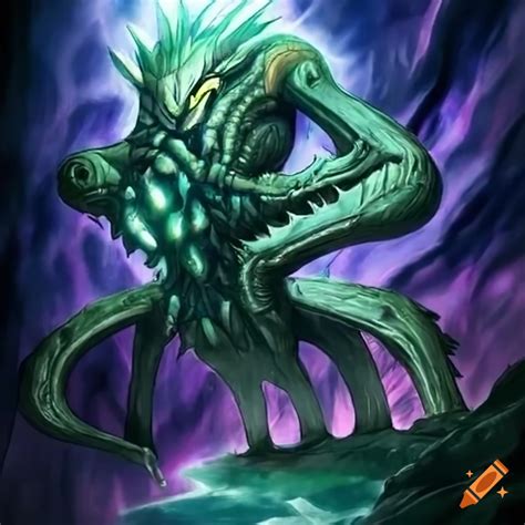 Legendary Earth Creature In Yu Gi Oh Art On Craiyon