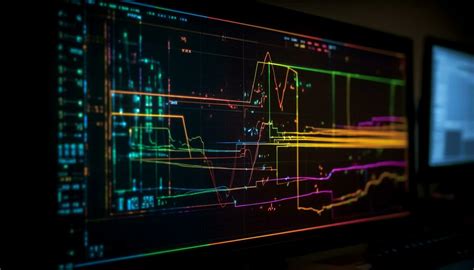 Glowing Blue Pulse Trace On Computer Monitor Analyzing Patient Heartbeat Generated By Ai