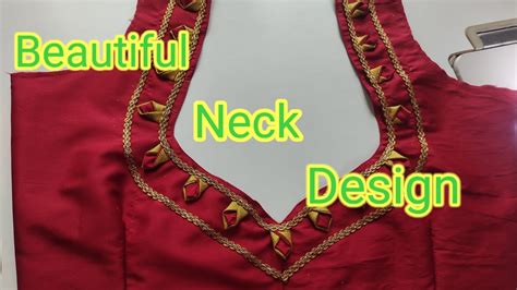 Very Beautiful Neck Design For Blouse Blouse Neck Churidar Youtube