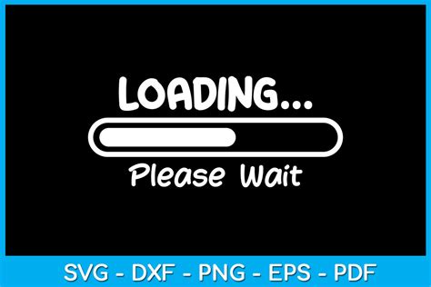 Loading Please Wait Svg Cut File Graphic By Trendycreative · Creative