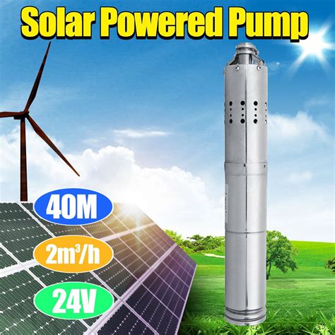 V L H Solar Powered Water Pump Farm Ranch Submersible Bore Hole