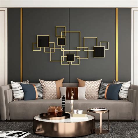 Buy Luxury Square Abstract Wall Art with Black Glass online in India ...