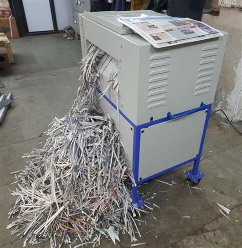 Paper Shredder Machine Sheet Shredder Machine Manufacturer From Mumbai