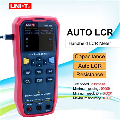 UNI T UT622E C A Handheld LCR Meter High Precision Industrial Component