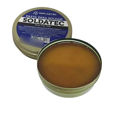 Pasta De Solda Soldatec Fluxo Implastec Bga 50G Brasvarejo