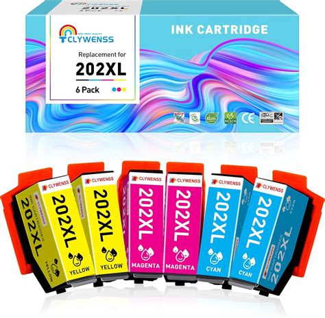 Clywenss Xl Ink Cartridges Replacement For Epson Xl Colour