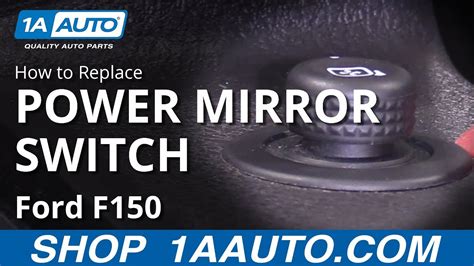 How To Replace Power Mirror Switch Ford F A Auto