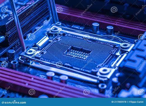 Cpu Socket Motherboard Royalty-Free Stock Photography | CartoonDealer.com #217004741