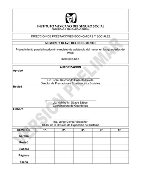 Anexo 1 Sitio Web del Servicio de Guardería del IMSS