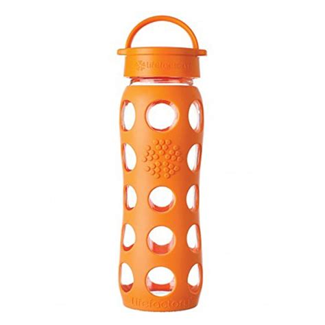 Lifefactory Ounce Bpa Free Glass Water Bottle With Leakproof Cap