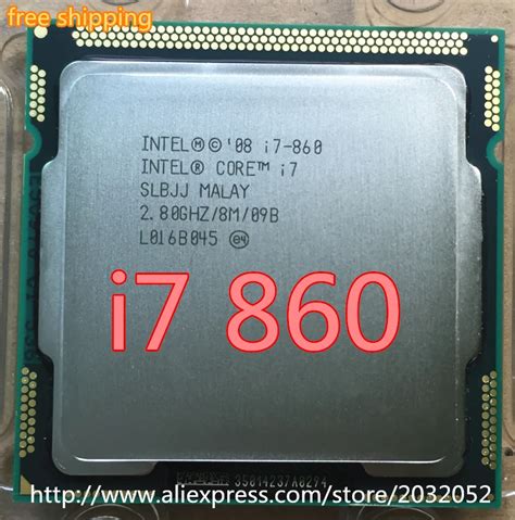 I7 860 I7 860 I7 860 I7 860SLBJJ Quad Core CPU 2 80GHz 8MB Sockel 1156