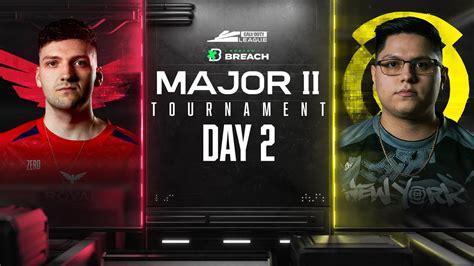 Call Of Duty League Major Ii Tournament Day Youtube