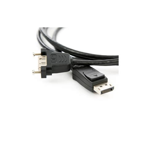 M Displayport Panel Mount Extension Cable Euronetwork