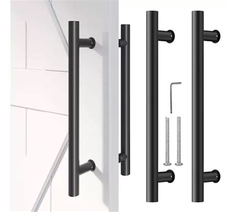 Manillon Doble Acero Inoxidable 50 Cm Para Puerta Madera Cuotas Sin