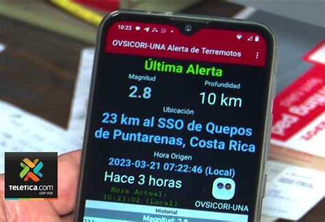 Mil Ticos Ya Descargaron App De Alerta Temprana De Terremotos