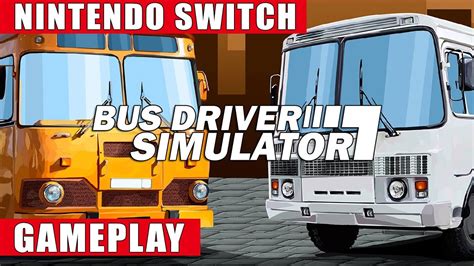 Bus Driver Simulator Nintendo Switch Gameplay YouTube