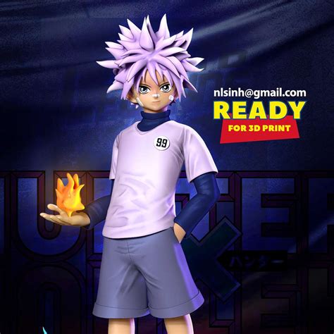 Killua Zoldyck On His Journey Fanart Hunterxhunter Killua Fan Art My XXX Hot Girl