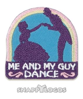 Me And My Guy Dance-Snappylogos.com