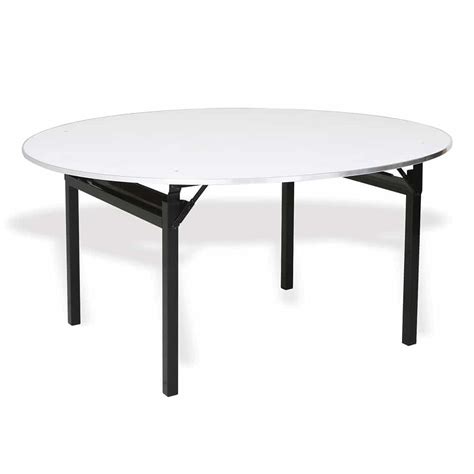 600 Series Padded Top Folding Banquet Table 72 Round Forbes Industries