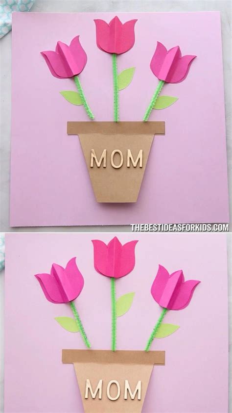 Free Printable Mothers Day Cards Tulip Wordart 400 560 Homemade Creations