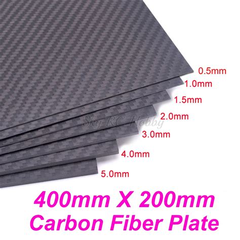 1mm 15mm 2mm 3mm 4mm 5mm Carbon Fiber Fibre Board Sheet 300mm X 200mm