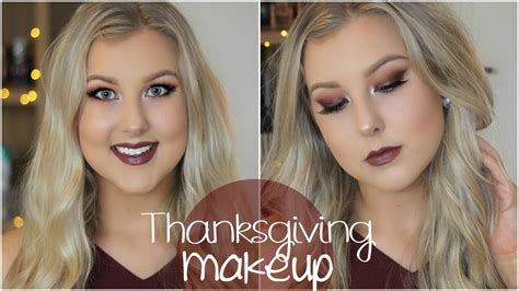 Thanksgiving Makeup Tutorial YouTube