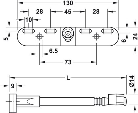 Soporte Para Estantes Con Placa Para Atornillar Ajuste De Lateral