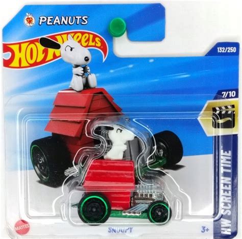 Hot Wheels Snoopy Hw Screen Time Cena Opinie Samochody I Pojazdy