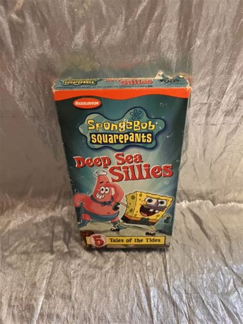 SPONGEBOB SQUAREPANTS VHS Tape Deep Sea Sillies Nickelodeon Tales Of