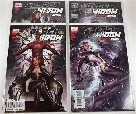 Black Widow Deadly Origin 1 4 · Complete · Adi Granov Cover · Marvel · Vfnm Ebay