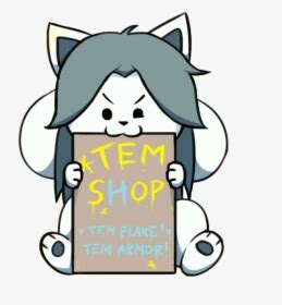 Temmie Sprite Png - Undertale Temmie Png, Transparent Png - kindpng