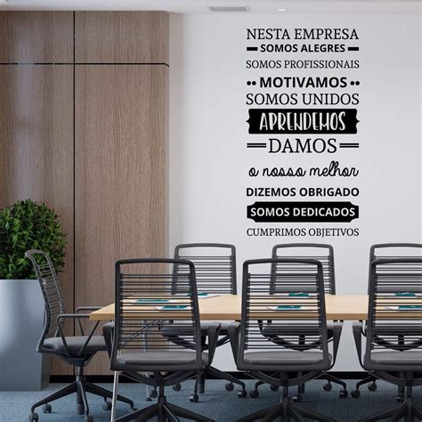 Frases Motivacionais Parede Empresa