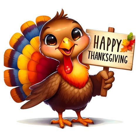 Happy Thanksgiving Clipart 10 High-quality Jpgs Happy Turkey Day