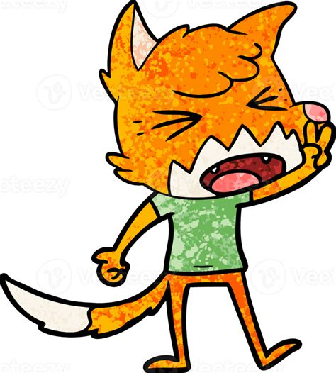 Angry Cartoon Fox Drawing 46996429 Png