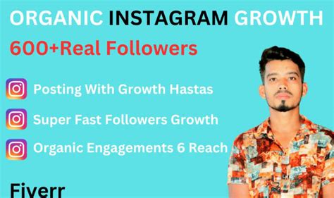 Do Super Fast Instagram Organic Growth By Motiurrahman552 Fiverr