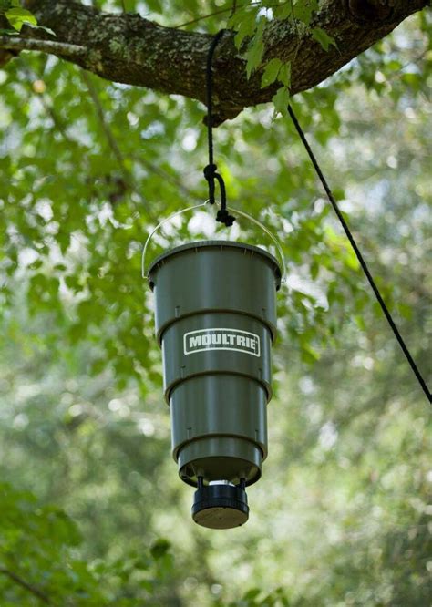 Moultrie 5 Gallon All In One Hanging Deer Feeder With Adjustable Timer