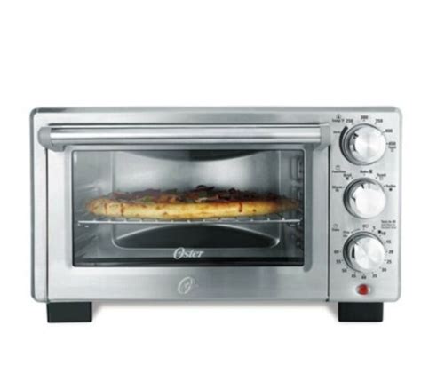 Oster Tssttvdfl2 6 Slice Stainless Steel Toaster Oven 1400 W Silver For Sale Online Ebay