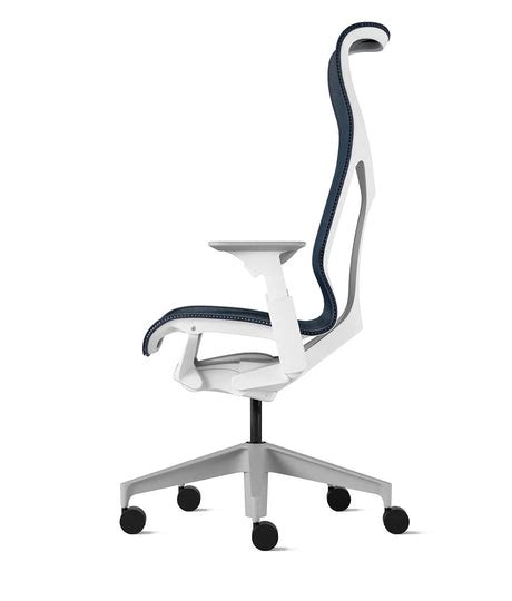 Cosm High Back White And Nightfall Office Chair Herman Miller