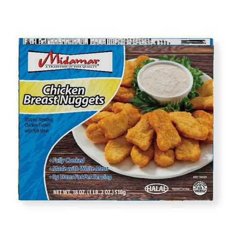 Midamar Halal Chicken Breast Nuggets