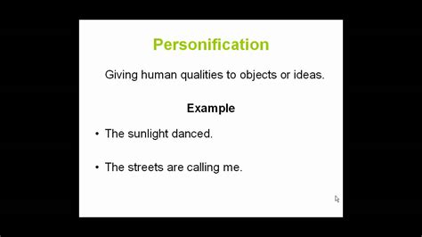 Personification Poems For Grade 7 - Personification