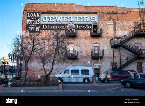 Historic building in old town Pueblo, Colorado Stock Photo - Alamy